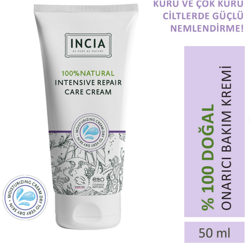Incia %100 Doğal Onarıcı Bakım Kremi 50 ml - 1