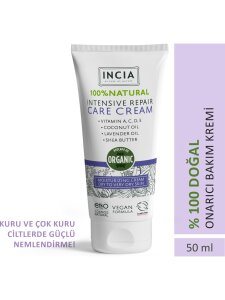 Incia %100 Doğal Onarıcı Bakım Kremi 50 ml