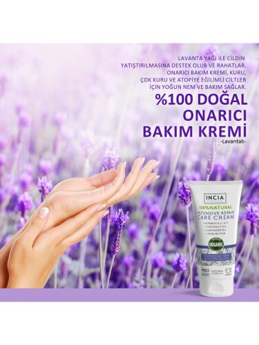 Incia %100 Doğal Onarıcı Bakım Kremi 50 ml - 2