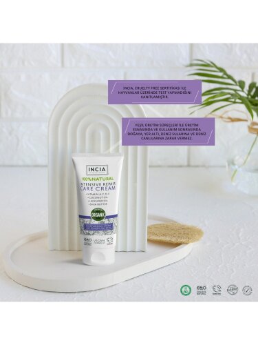 Incia %100 Doğal Onarıcı Bakım Kremi 50 ml - 6