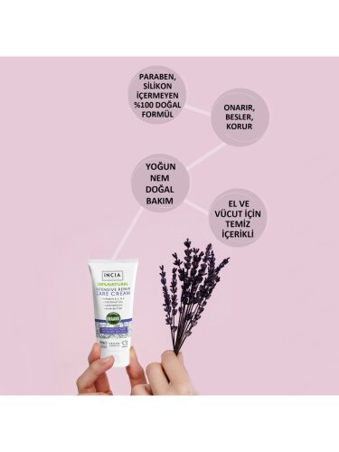 Incia %100 Doğal Onarıcı Bakım Kremi 50 ml - 5