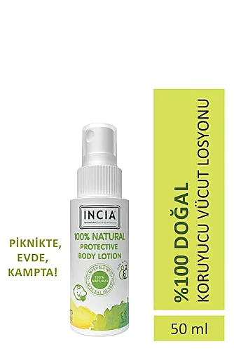 Incia %100 Natural Sinek Kovucu Losyon Protective Body Lotion 50 ml - 1