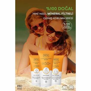 Incia Baby %100 Doğal Güneş Kremi SPF50 50 ml - 6