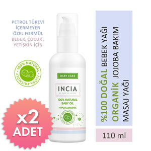 Incia Bebek Yağı 110 ml 2'li Avantaj Paketi