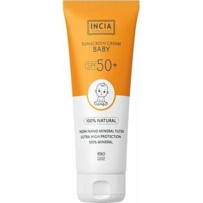 Incia Bebek Yüz Vücut Için Doğal Güneş Kremi 50 Spf 100 ml - 1