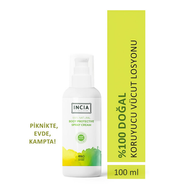 Incia Body Protective Spray Losyon Sinek Kovucu 100 ml - 1