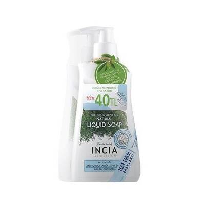 Incia Doğal Arındırıcı Zeytinyağlı Sıvı Sabun 250 ml 2'li paket - 1