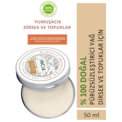 Incia Doğal Pürüzsüzleştirici Yağ 50ml - Incia