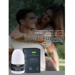 Incia Doğal Roll-On Deodorant Erkekler İçin 50 ml - 4