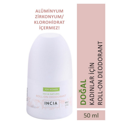 Incia Doğal Roll-On Deodorant Kadınlar İçin 50 ml - 1
