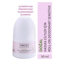 Incia Hassas Ciltler İçin Doğal Roll-On Deodorant 50 ml - Incia