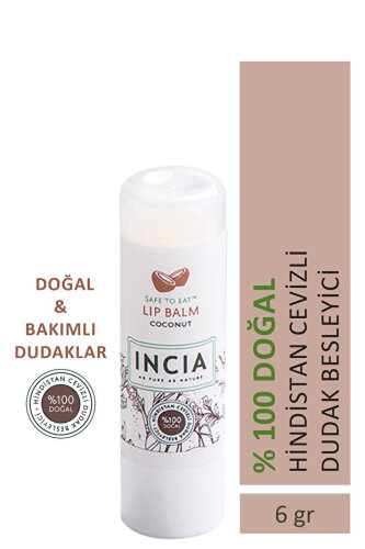 INCIA Hindistan Cevizli Dudak Besleyici 6 gr - 1