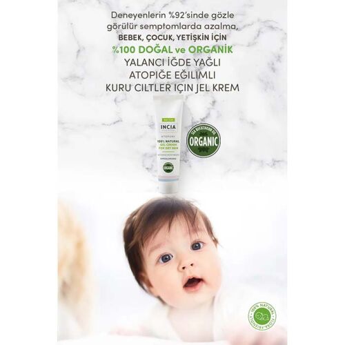 Incia Kuru Ciltler İçin Jel Krem 60 ml - 6