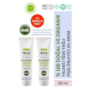Incia Pişik Önleyici krem 60ml - 2'li Paket