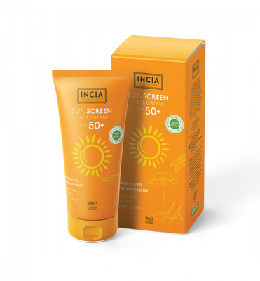 Incia Sun Screen Face Cream SPF 50+ 50 ml Güneş Koruyucu Yüz Kremi - 1