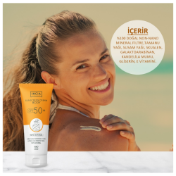 Incia Vücut İçin %100 Doğal Güneş Kremi SPF50+ 150 ml - 3