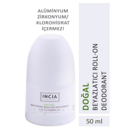 Incia Whitening Beyazlatıcı Doğal Roll-On Deodorant 50 ml - Incia