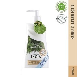 Incia Yoğun Nemlendiricili Zeytinyağlı Doğal Sıvı Sabun 250 ml - Incia