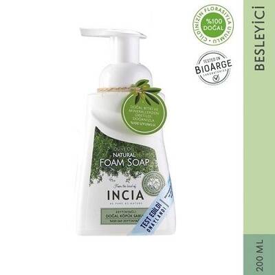 Incia Zeytinyağlı Doğal Köpük Sabun 200 ml - 1