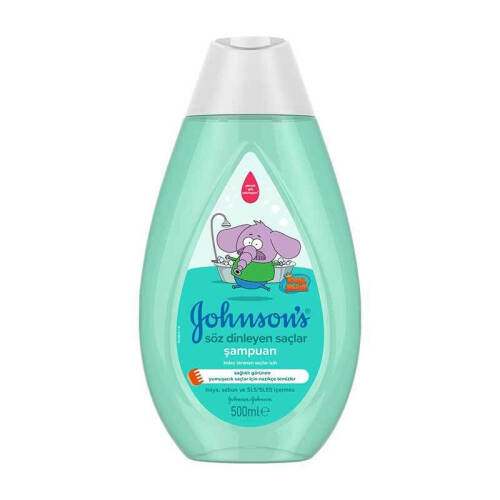Johnson & Johnson Baby Şampuan Kral Şakir Söz Dinleyen Saçlar 500 ml - 1