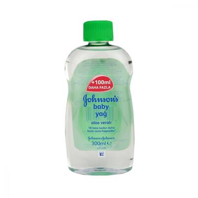 Johnsons Baby Aloe Veralı Bebek Yağı 300 ml - 1