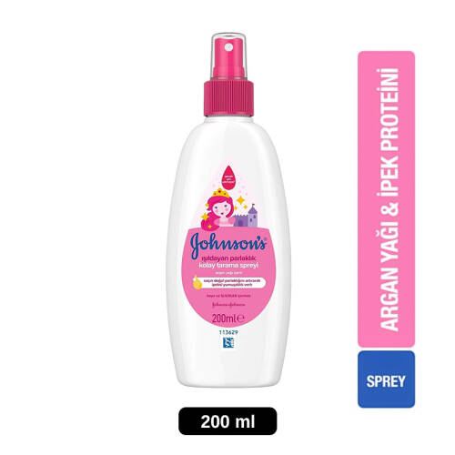 Johnsons Baby Işıldayan Parlaklık Kolay Tarama Spreyi 200 ml - 2