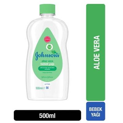 Johnson's Baby Oil Aloe Vera Bebe Yağı 500 ml - 1