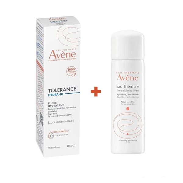 Avene Tolerance Hydra-10 Hydrating Fluid 40 ML Termal Su 50 ML Hediyeli - 1