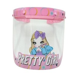 Koruyucu Siperlik Kız Çocuk Pretty Girl (Pembe)