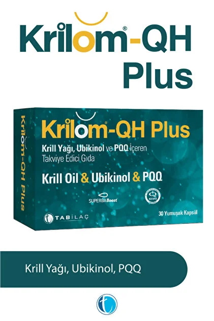 Krilom QH Plus 30 Yumuşak Kapsül