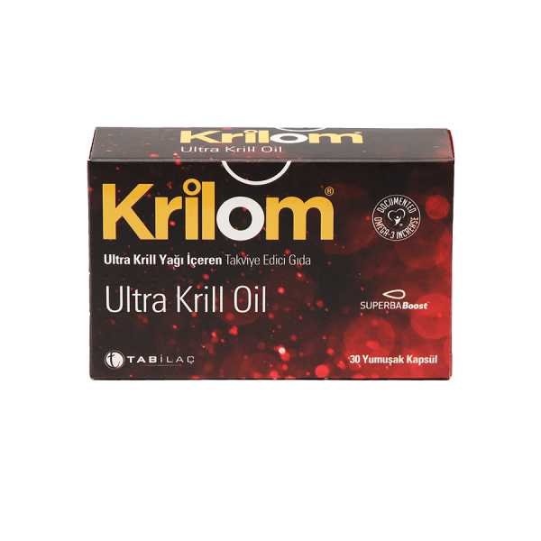 Krilom Ultra Krill Oil 30 Yumuşak Kapsül - 1