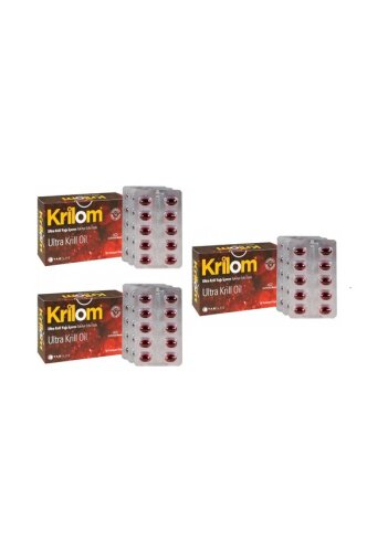 Krilom Ultra Krill Oil 30 Yumuşak Kapsül 3 Adet  - 1