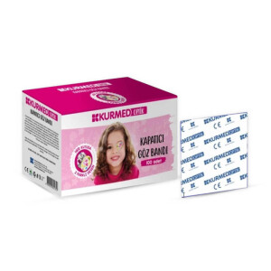 Kurmed Optik Kız Göz Bandı 100 Adet