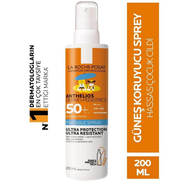 La Roche Posay Anthelios XL SPF50+ Dermo-Pediatrics Sprey 200 ml - 1