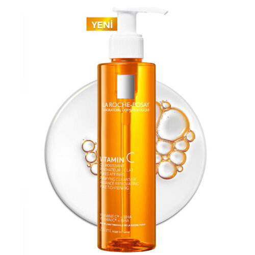 La Roche Posay C Vitamini İçerikli Işıltı Veren Yüz Temizleme Jeli 200 ml - 1