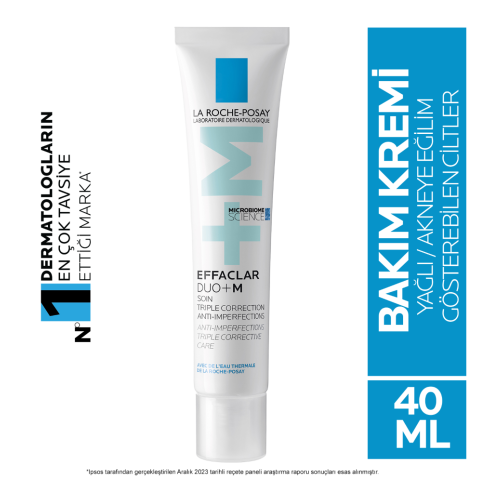 La Roche Posay Effaclar Duo + M Cilt Kusurları Karşıtı Bakım Kremi 40 ml - 1