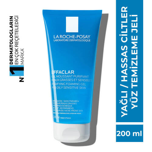 La Roche Posay Effaclar Gel 200 ml Yüz Temizleme Jeli - 1