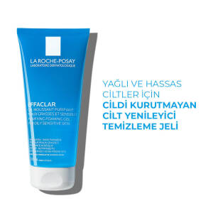 La Roche Posay Effaclar Gel 200 ml Yüz Temizleme Jeli - 3