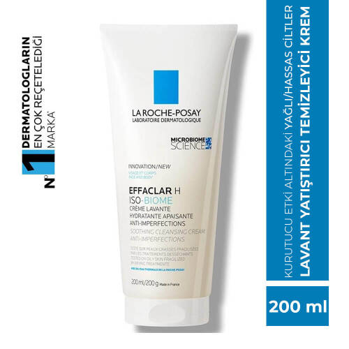 La Roche Posay Effaclar H Isobiome Lavant Temizleyici Krem 200 ml - 1