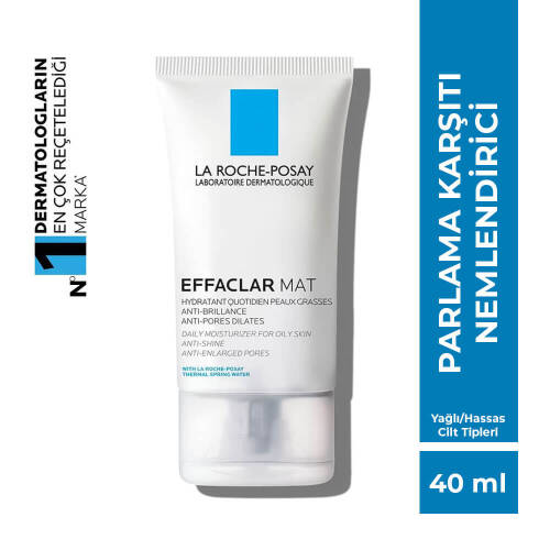 La Roche Posay Effaclar Mat 40 ml (Matlaştırıcı Nemlendirici) - 1