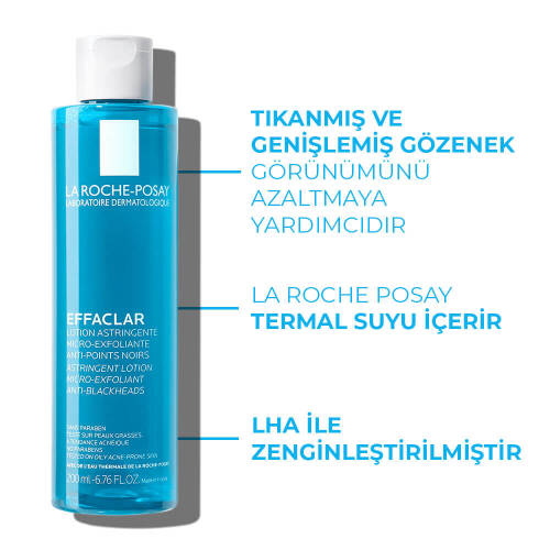 La Roche-Posay Effaclar Sıkılaştırıcı - Mikro Soyucu Tonik 200 ml - 3