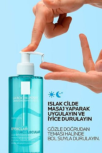 La Roche Posay Effaclar Supramolecular Yağlı Ciltler için Temizleme Jeli 400ml - 2