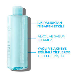 La Roche Posay Effaclar Yağlı Ciltler İçin Misel Su Ultra 400 ml - 3