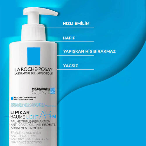 La Roche Posay Lipikar Baume Light AP+ M 400 ml - 2