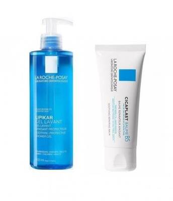 La Roche Posay Lipikar Gel Lavant 400 ml + La Roche Posay Cicaplast Baume B5 40 ml %50 İndirimli - 1