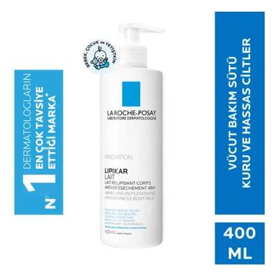 La Roche Posay Lipikar Lait 400 ml (Vücut Sütü) - 1