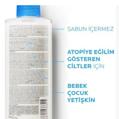 La Roche Posay Lipikar Syndet AP+ 400 ml (Kuru ve Atopiye Eğilimli Ciltler) - 3