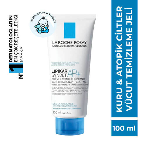 La Roche Posay Lipikar Syndet AP+ Temizleyici Jel 100 ml - 1