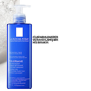 La Roche Posay Toleriane Hassas Ciltler Dahil Tüm Ciltler İçin Temizleme Jeli 400 ml - 2