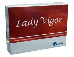 Lady Vigor 30 Kapsül / Takviye Edici Gıda